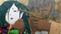 剣を捨てろ!この娘が死ぬぞ!