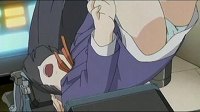 コックピットに転がり込んだー
