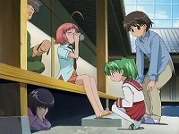 こんなところで、何してるの?