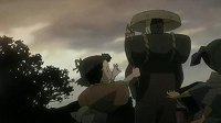 立ち去ろうとする沙羅